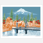 Prints Watching Over Rose City 8x10 Print