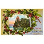 Postcards Merry Christmas From Oregon Postcard