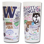 Glassware U of WA Huskies Glass