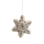 Ornaments - Felt Felt Snowflake Ornament