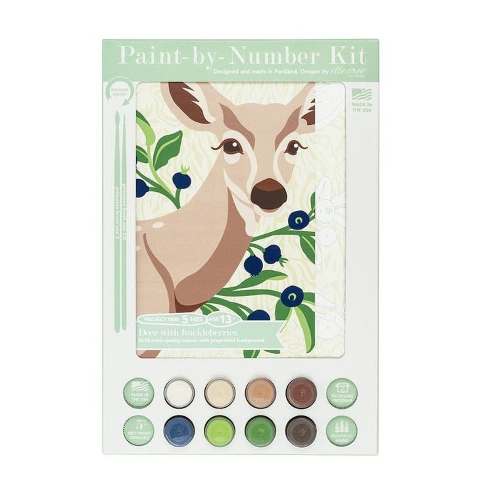 DIY Kits Deer Paint-By-Number Kit