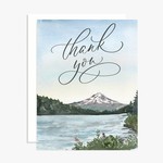 Greeting Cards - Thank You Mt Hood Thank You
