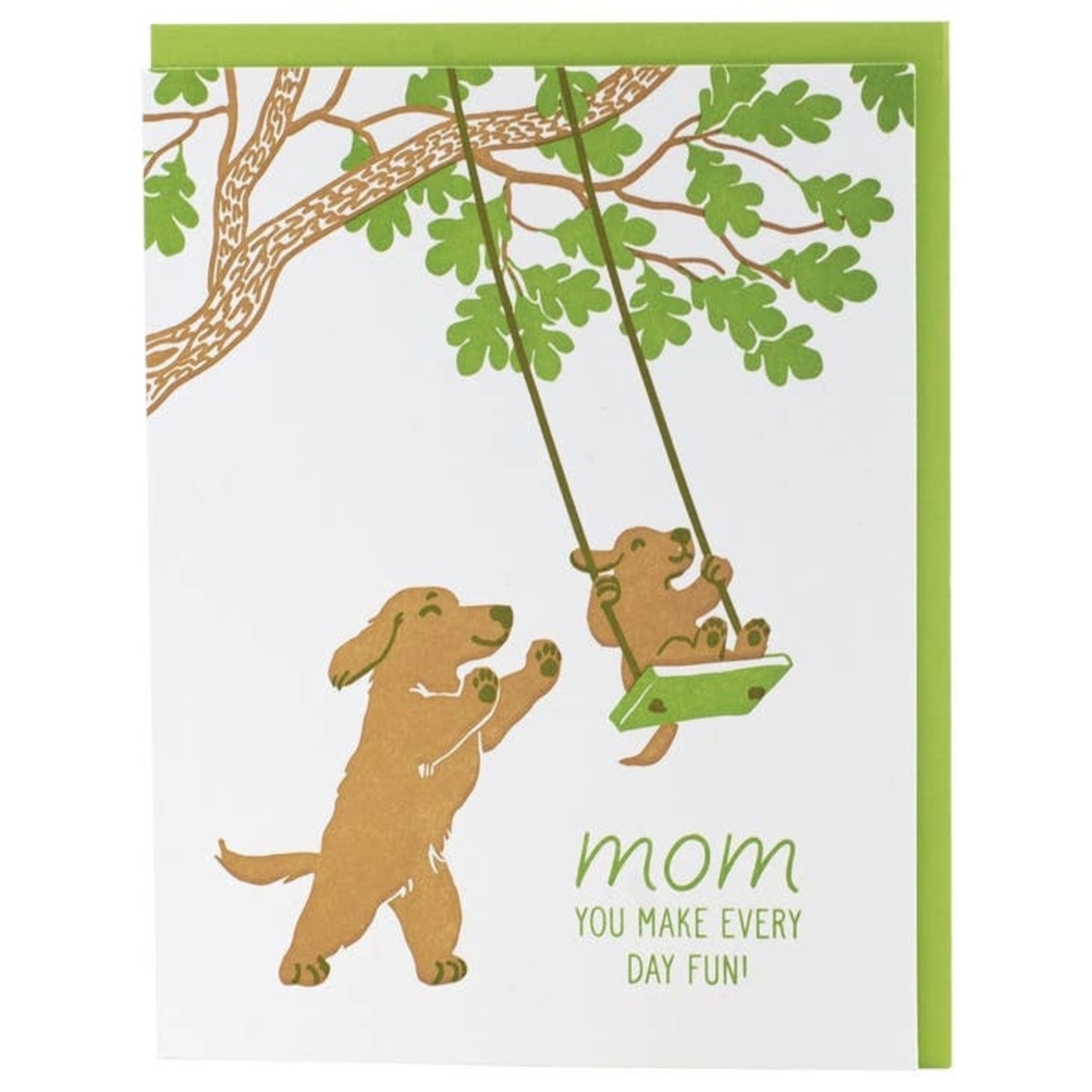 Greeting Cards - Mother's Day Tree Swing Mother's Day