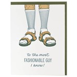 Greeting Cards - Father's Day Socks & Sandals Father's Day