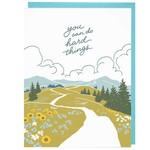 Greeting Cards - Sympathy Mountain Trail Sympathy