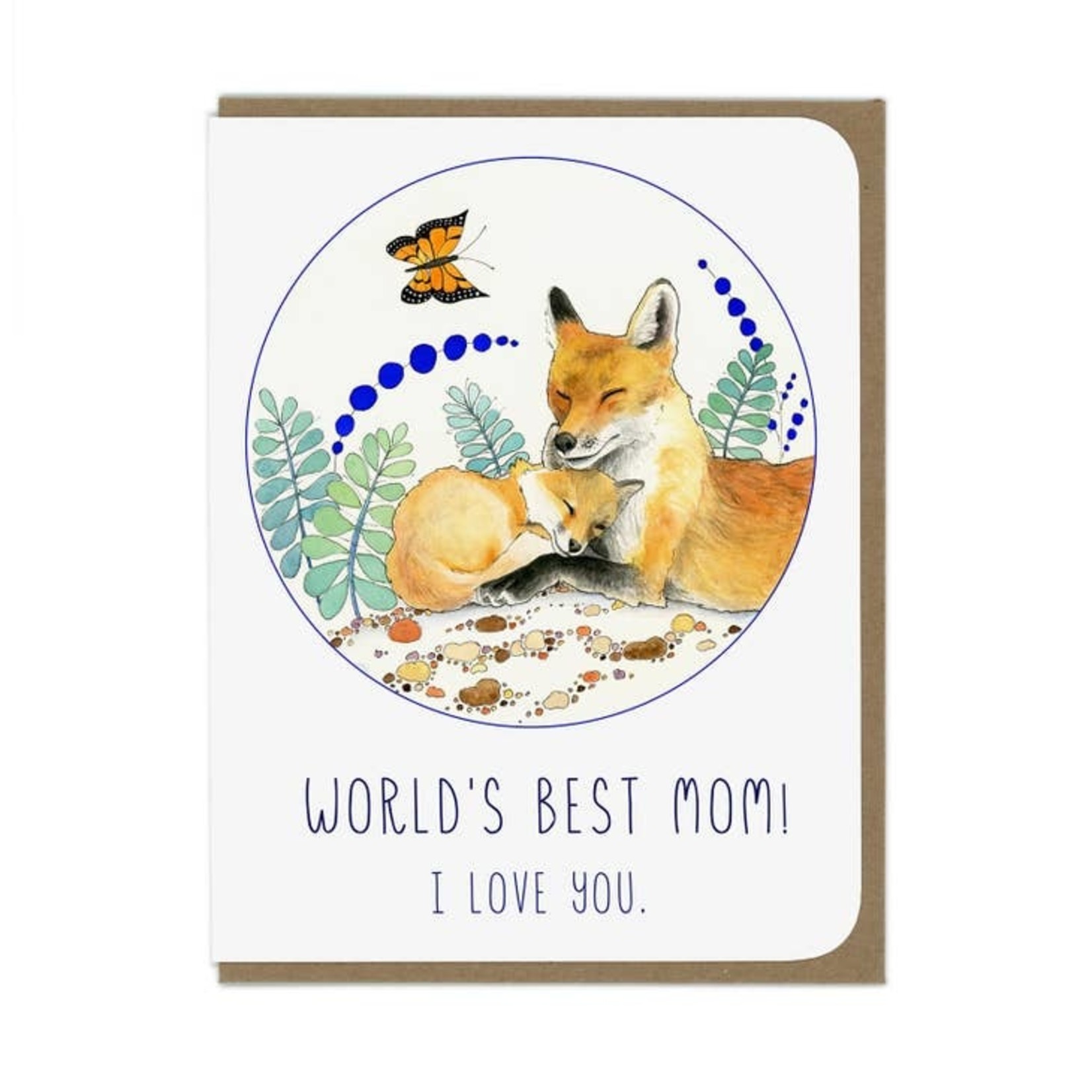 Greeting Cards - Mother's Day Fox Love You Mother's Day