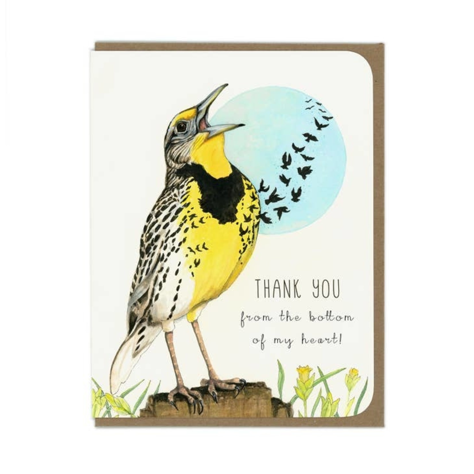 Greeting Cards - Thank You Meadowlark Thank You