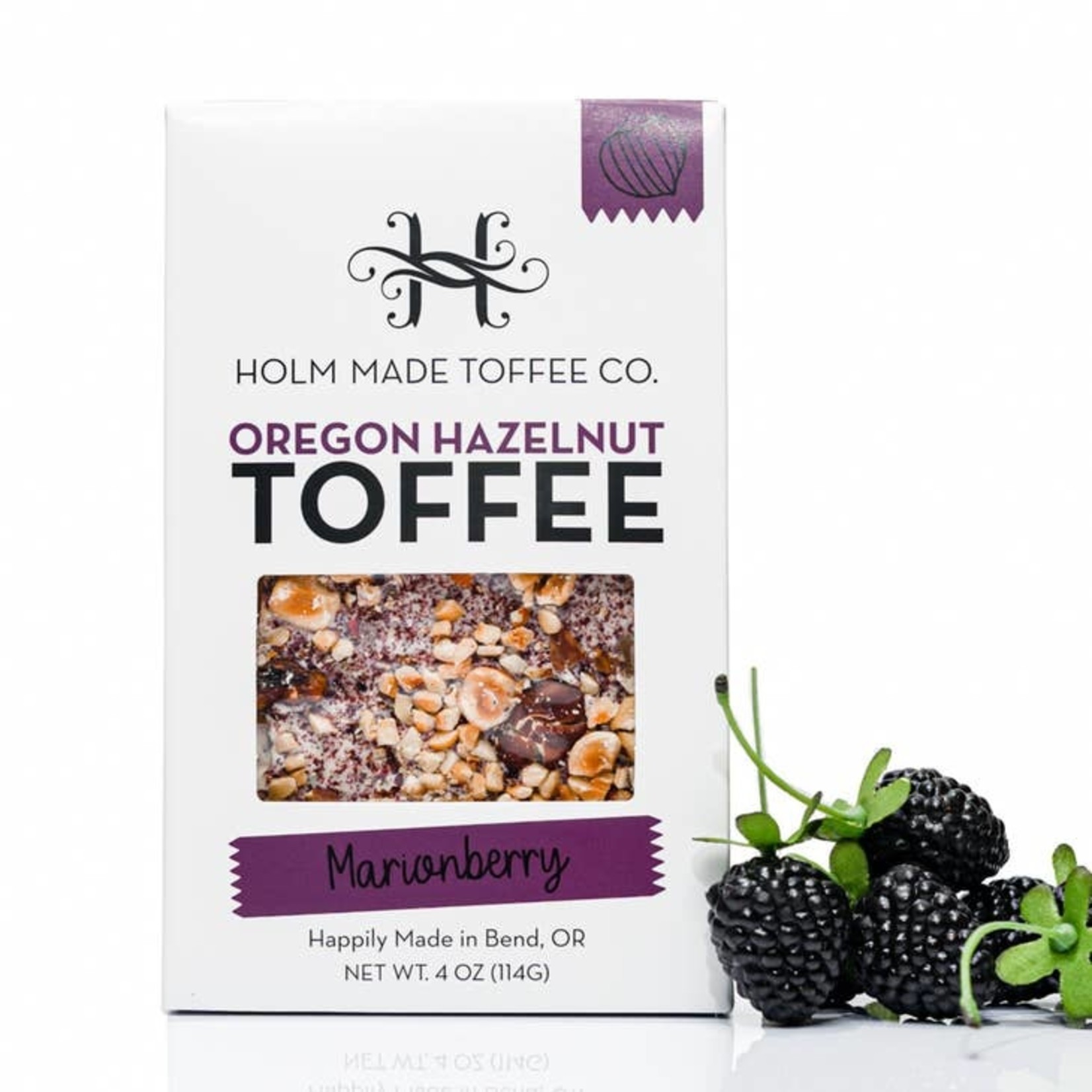 Chocolate Marionberry Toffee