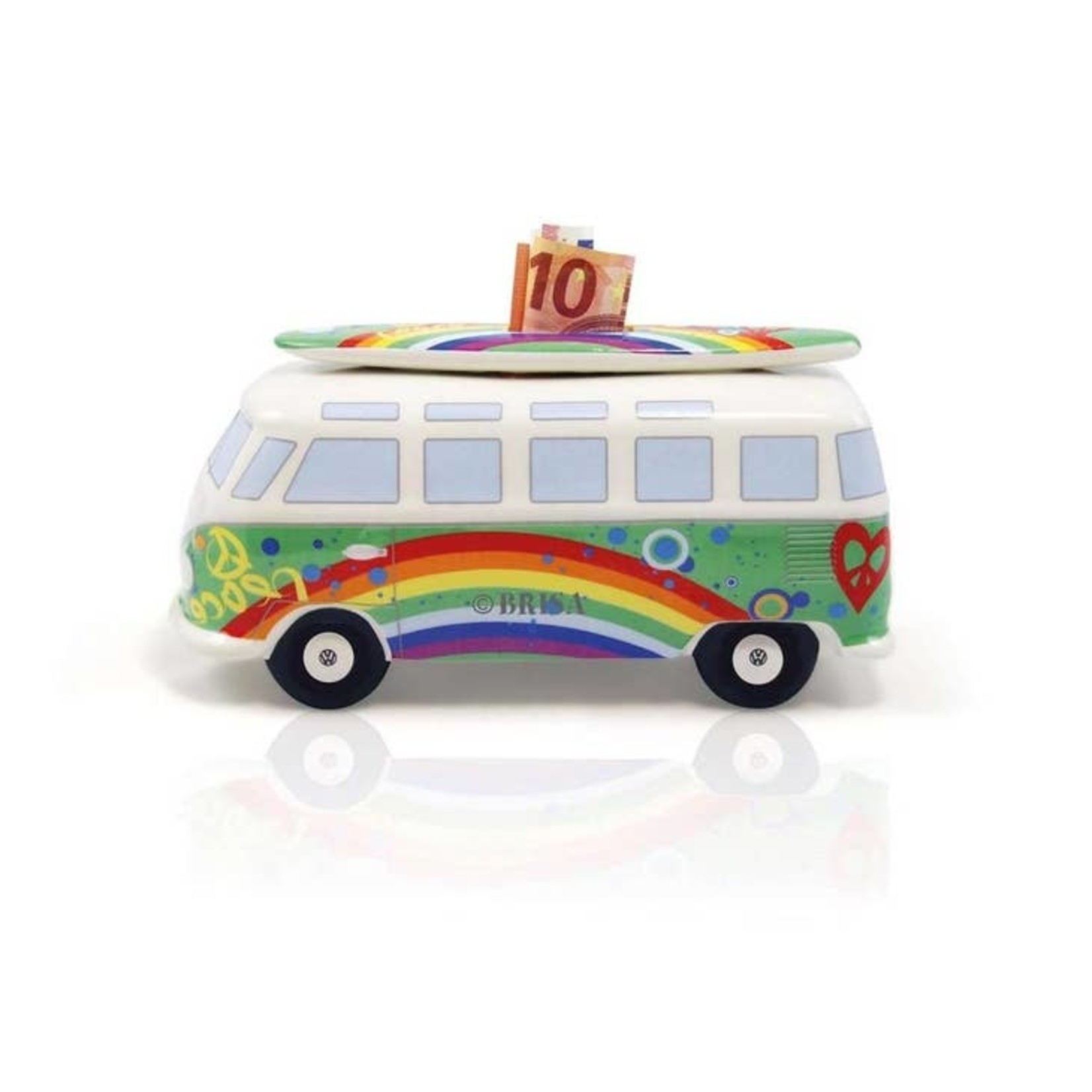 Banks VW T1 Peace Rainbow Bank