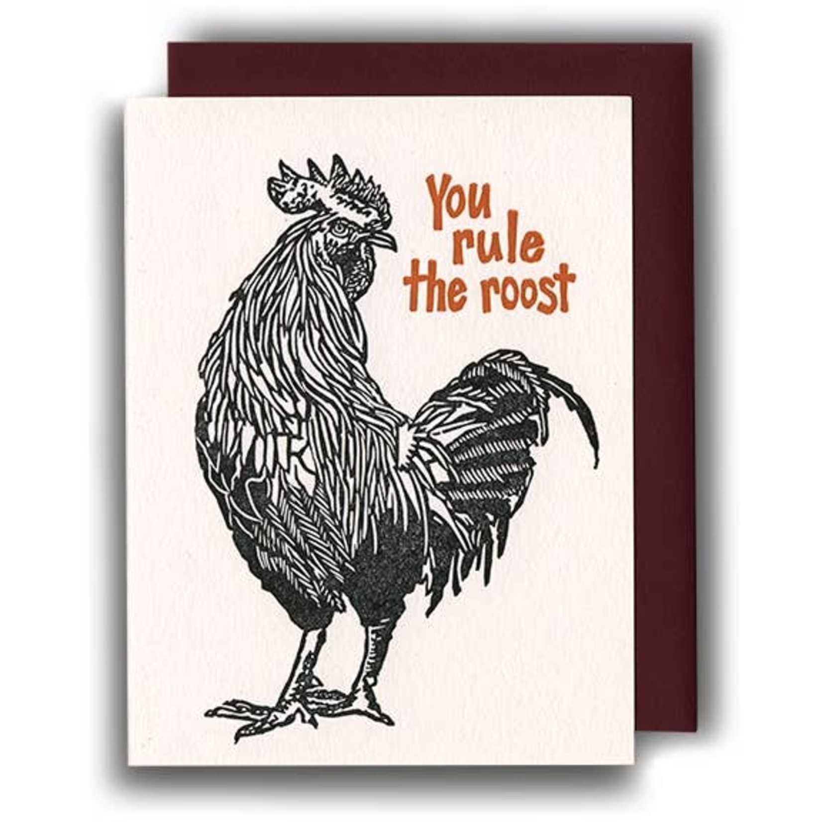 Greeting Cards - Congrats You Rule Rooster
