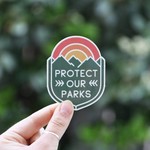 Stickers Protect Our Parks Sticker
