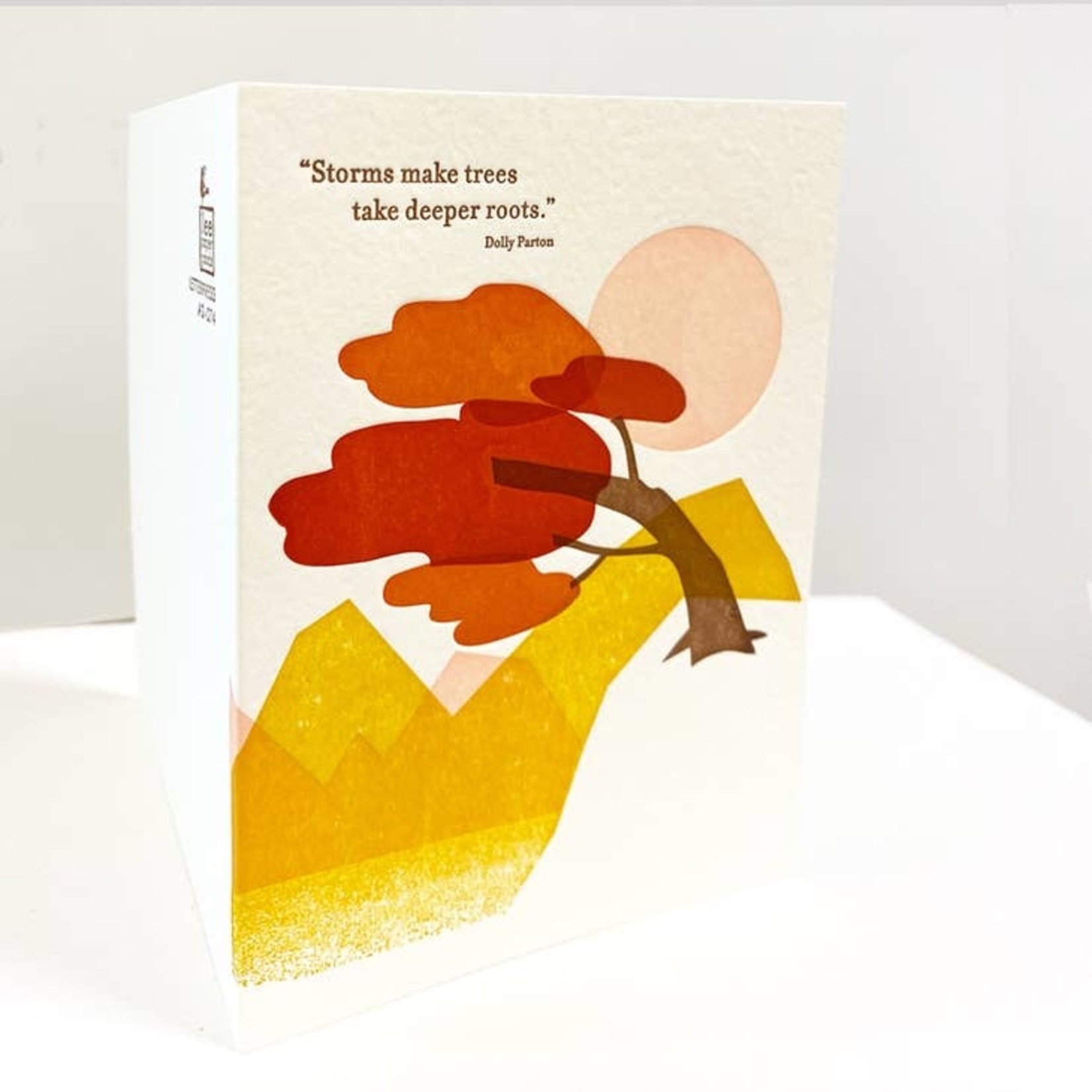 Greeting Cards - Sympathy Dolly Parton Rooted Tree Quote