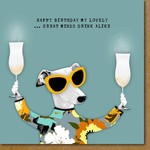 Greeting Cards - Birthday Great Minds Drink Alike Birthday