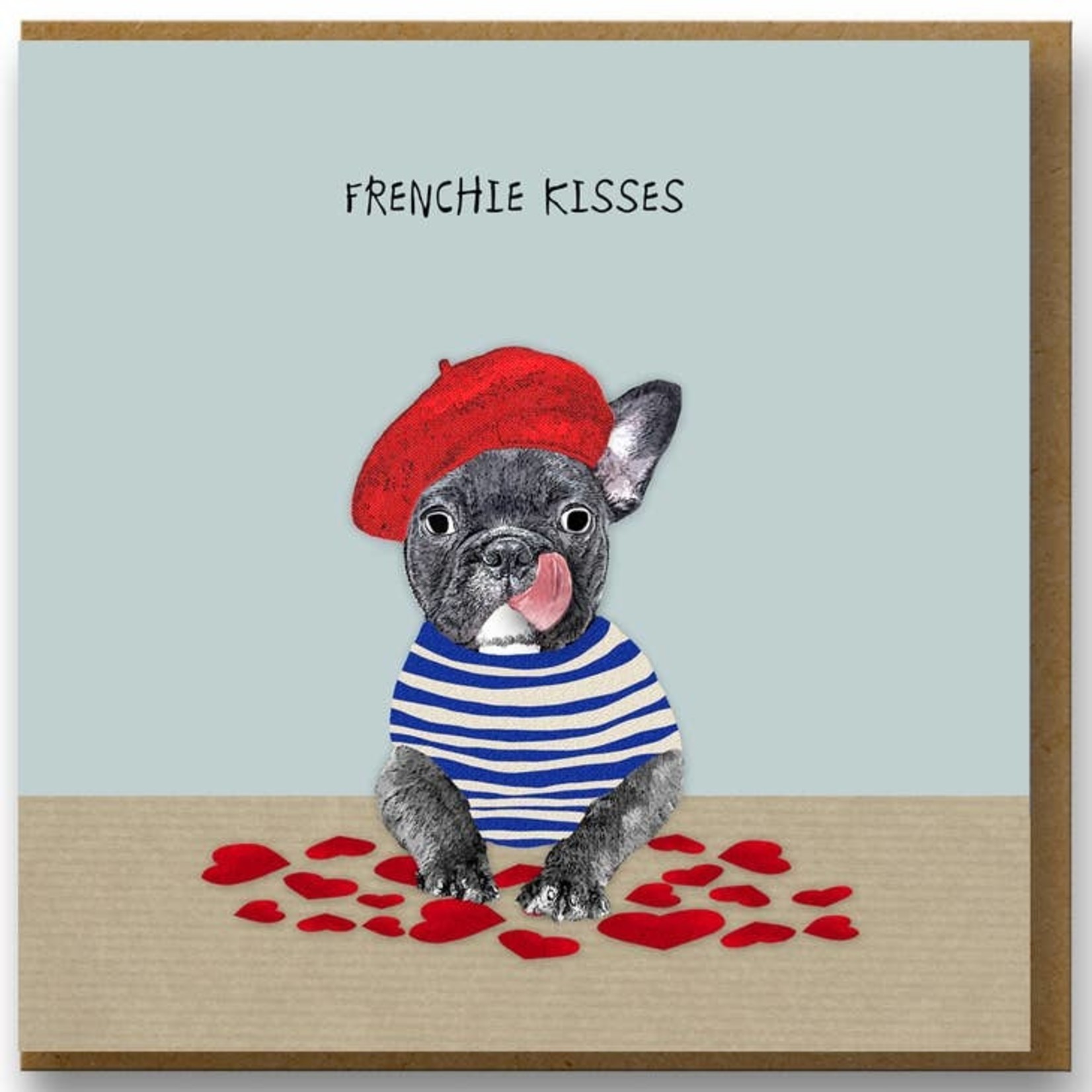 Greeting Cards - Love French Kisses Love