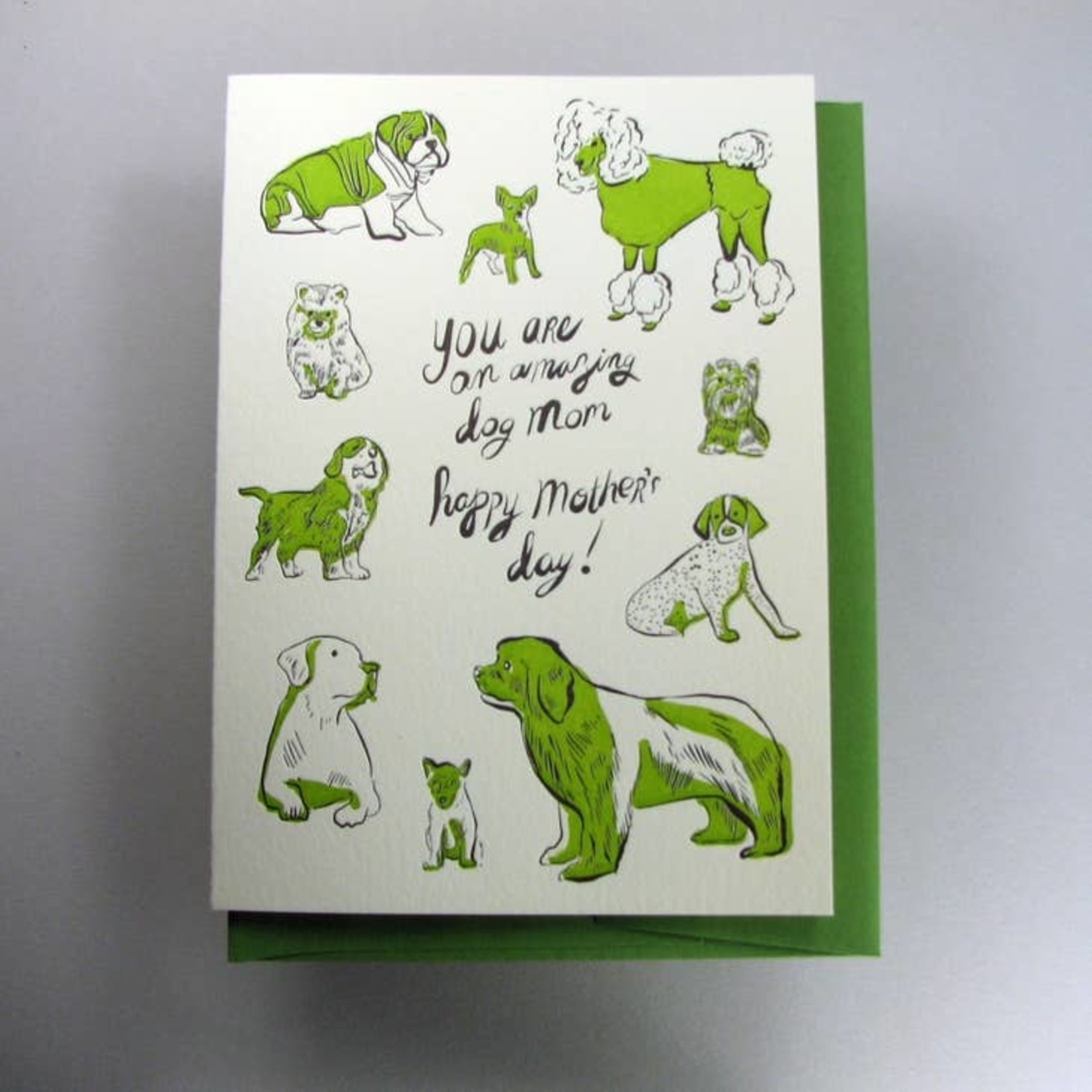 Dog Mothers Day Card Mother's Day Card From the Dog, Dog Mom Card