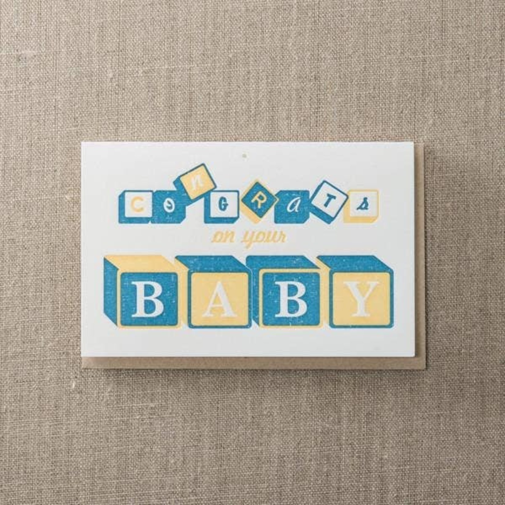 Greeting Cards - Baby Baby Blocks