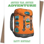 Greeting Cards - Birthday Backpack Adventure Birthday
