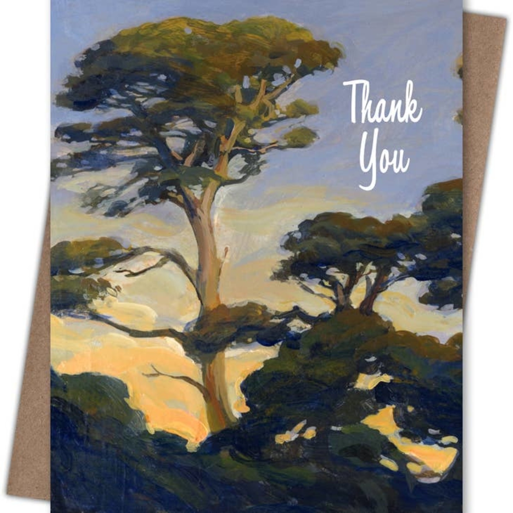 Greeting Cards - Thank You Sunset Pines Thank You