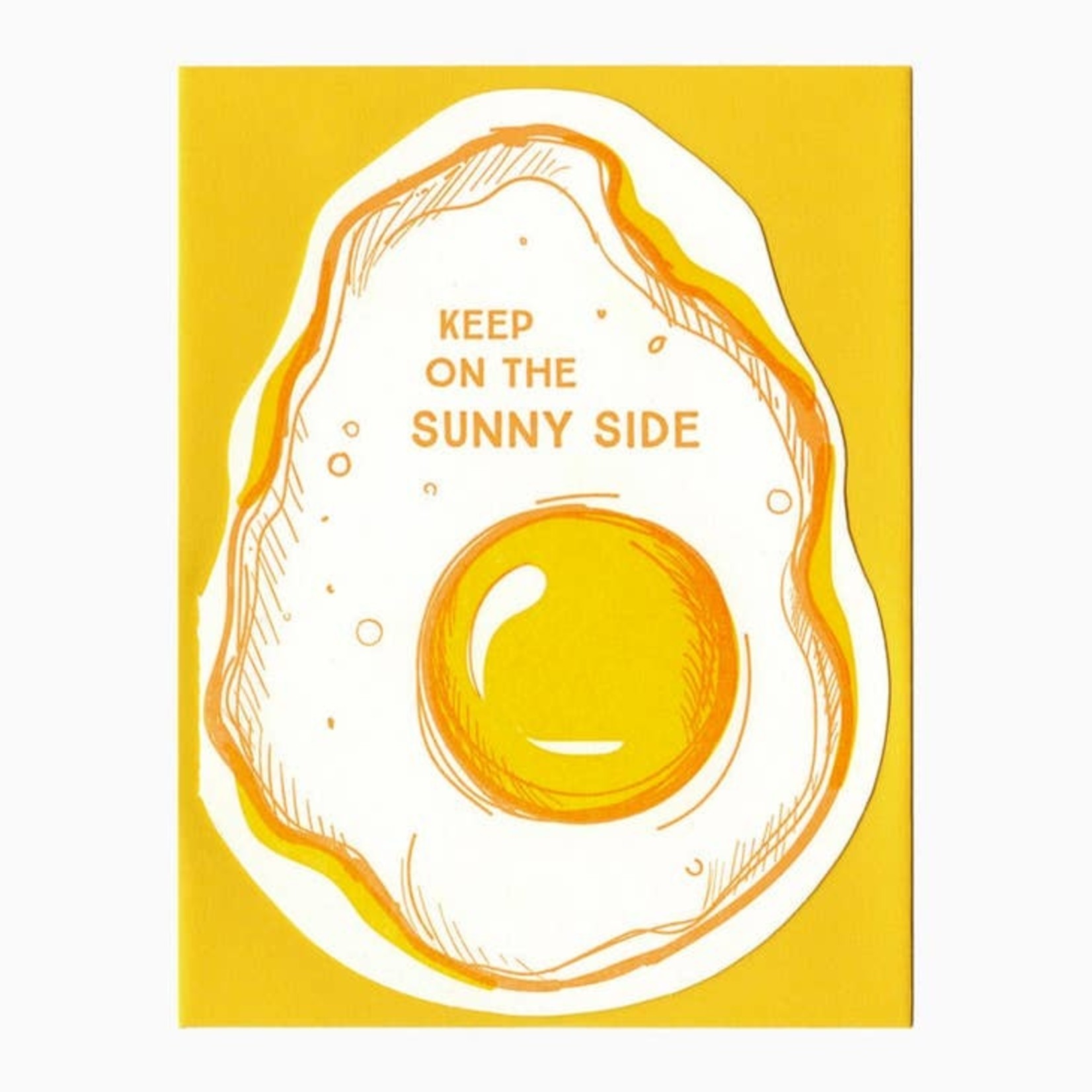 Greeting Cards - General Sunny Side Die-Cut Card