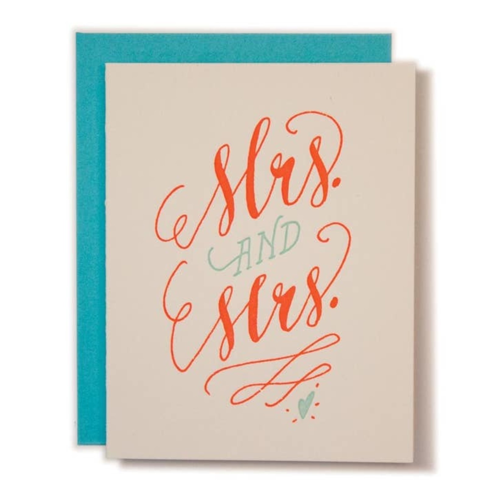 Greeting Cards - Wedding Mrs. & Mrs. Wedding