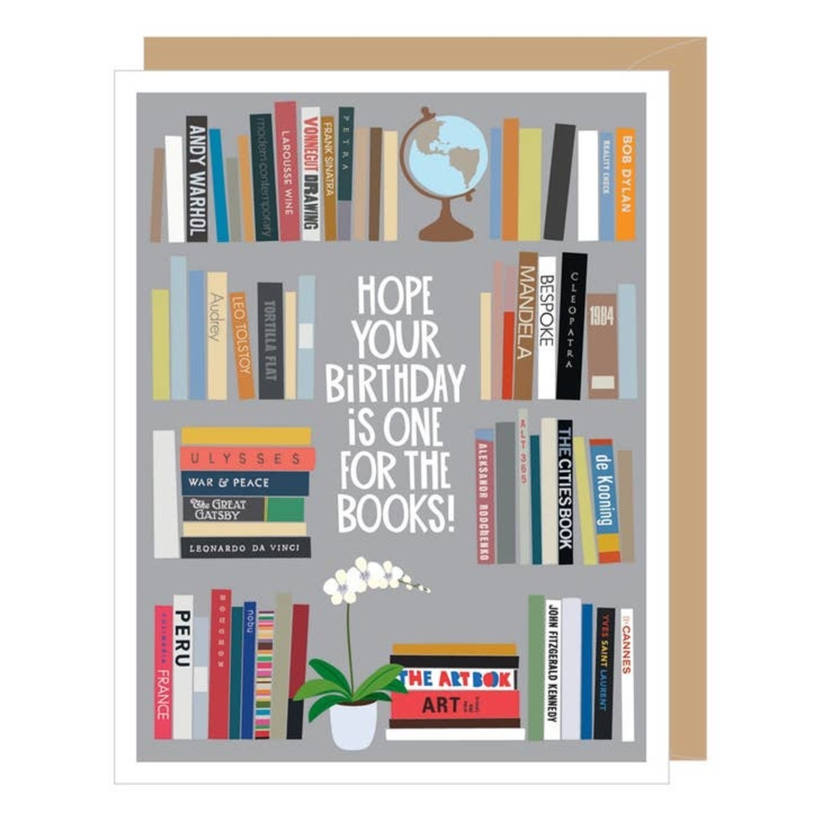 Greeting Cards - Birthday Bookshelf Birthday