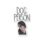 Stickers Dog Person Sticker