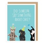 Greeting Cards - Birthday Something About Cake? Birthday