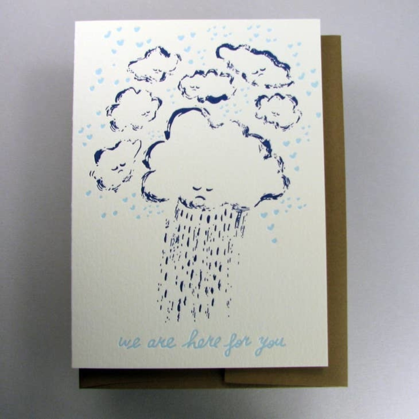 Greeting Cards - Sympathy Clouds Here For You