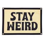 Pennants Stay Weird Camp Flag