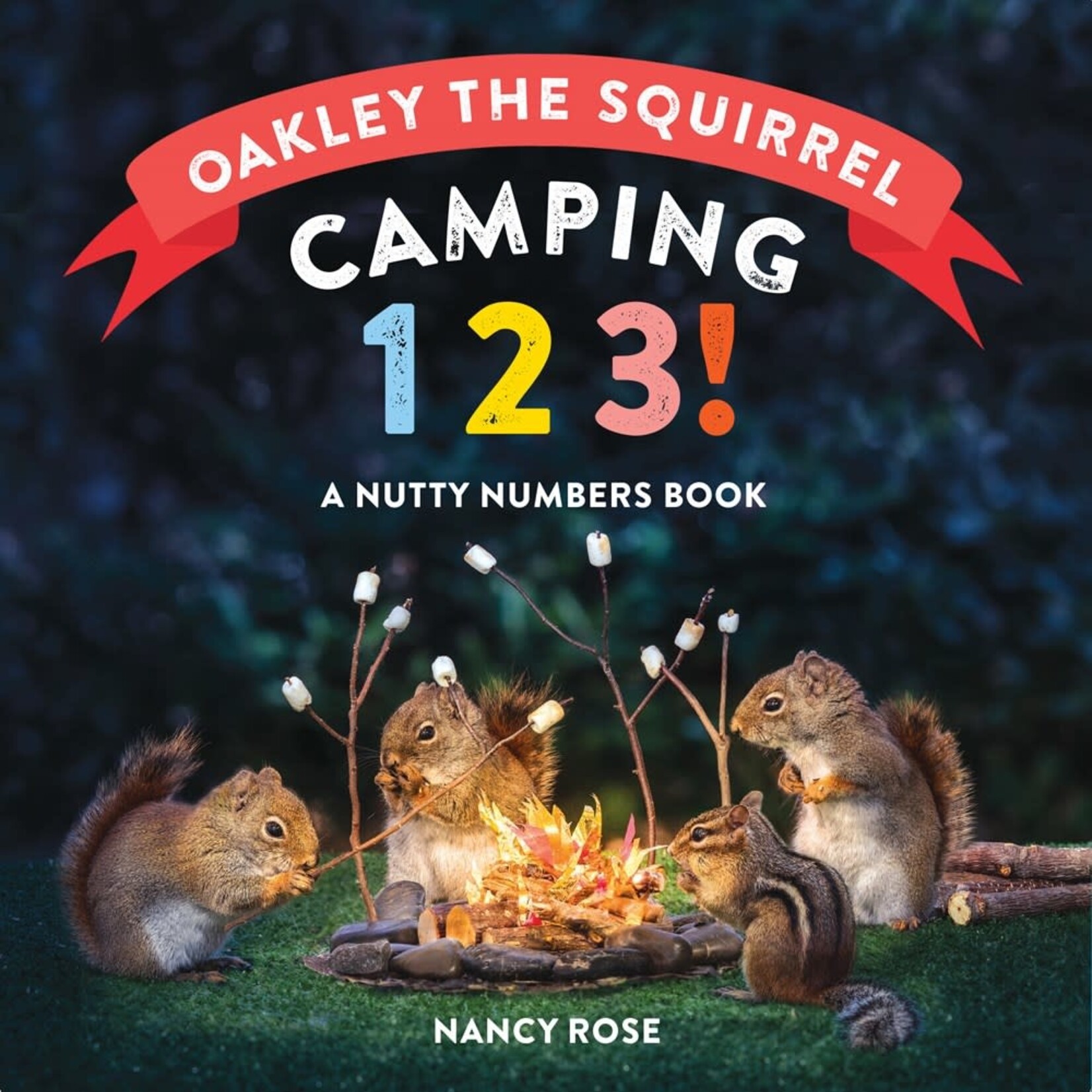 Books - Kids Oakley The Squirrel Camping 123