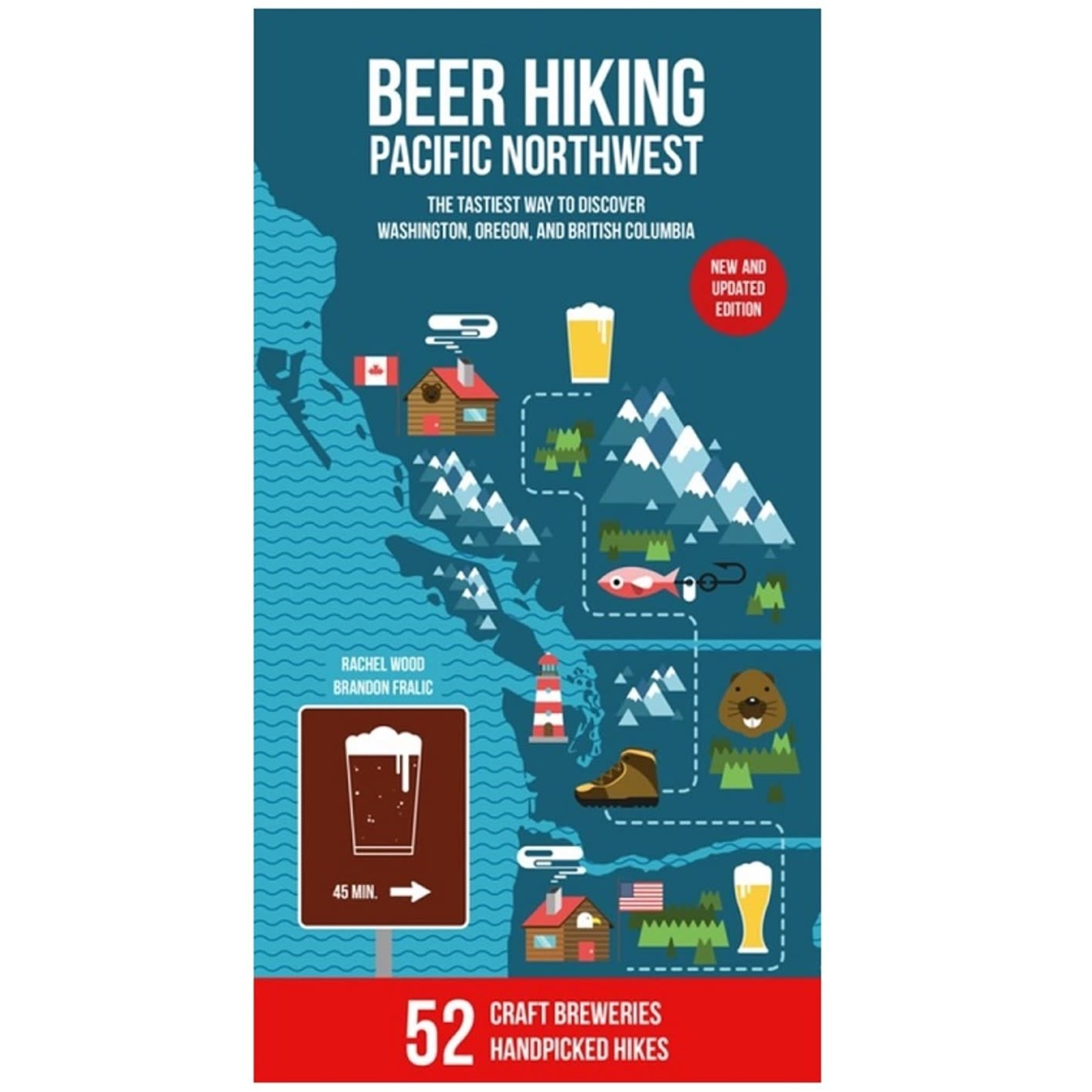 Books - Food & Drink Beer Hiking PNW 2nd Ed