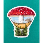 Stickers Mushroom Mouse