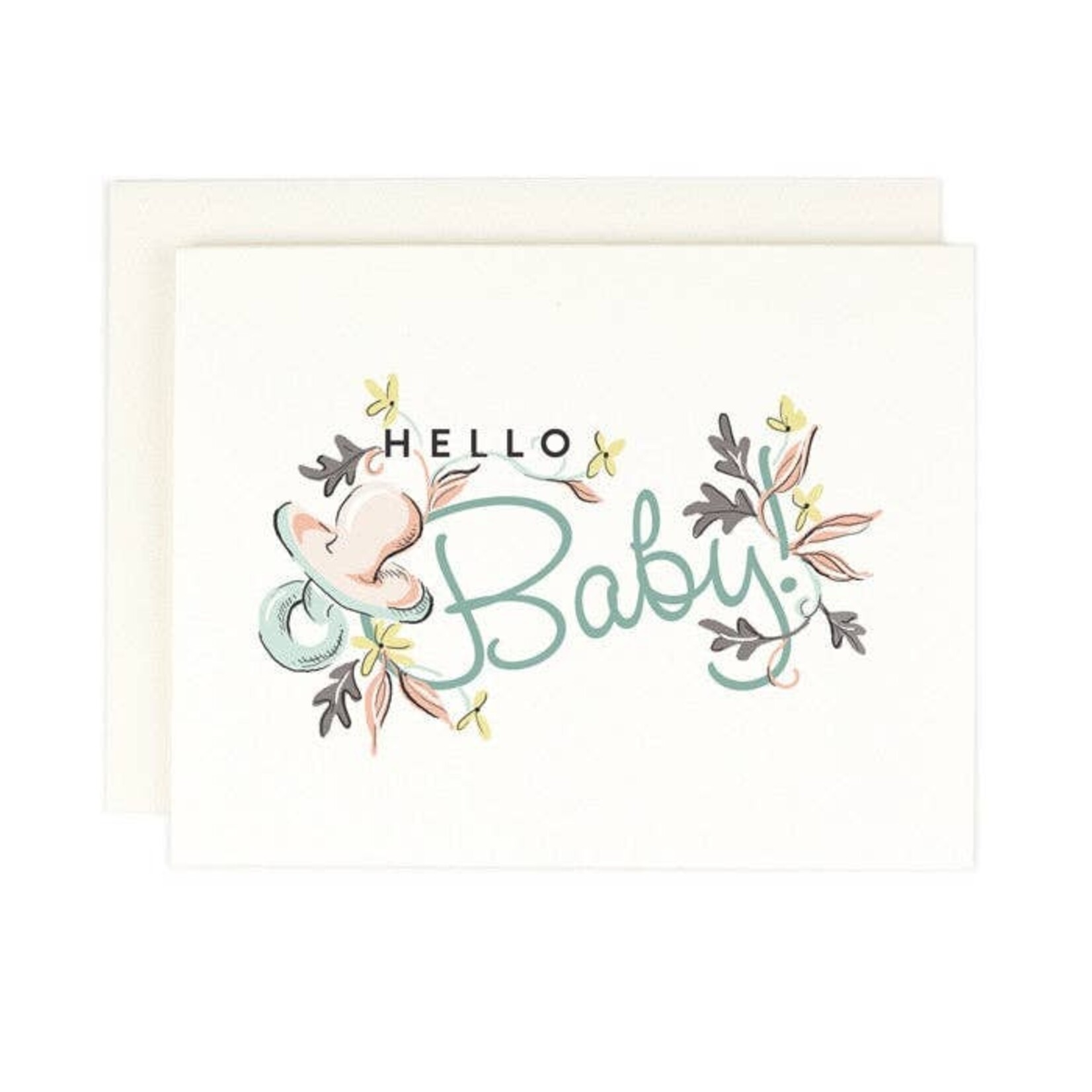 Greeting Cards - Baby Hello Baby