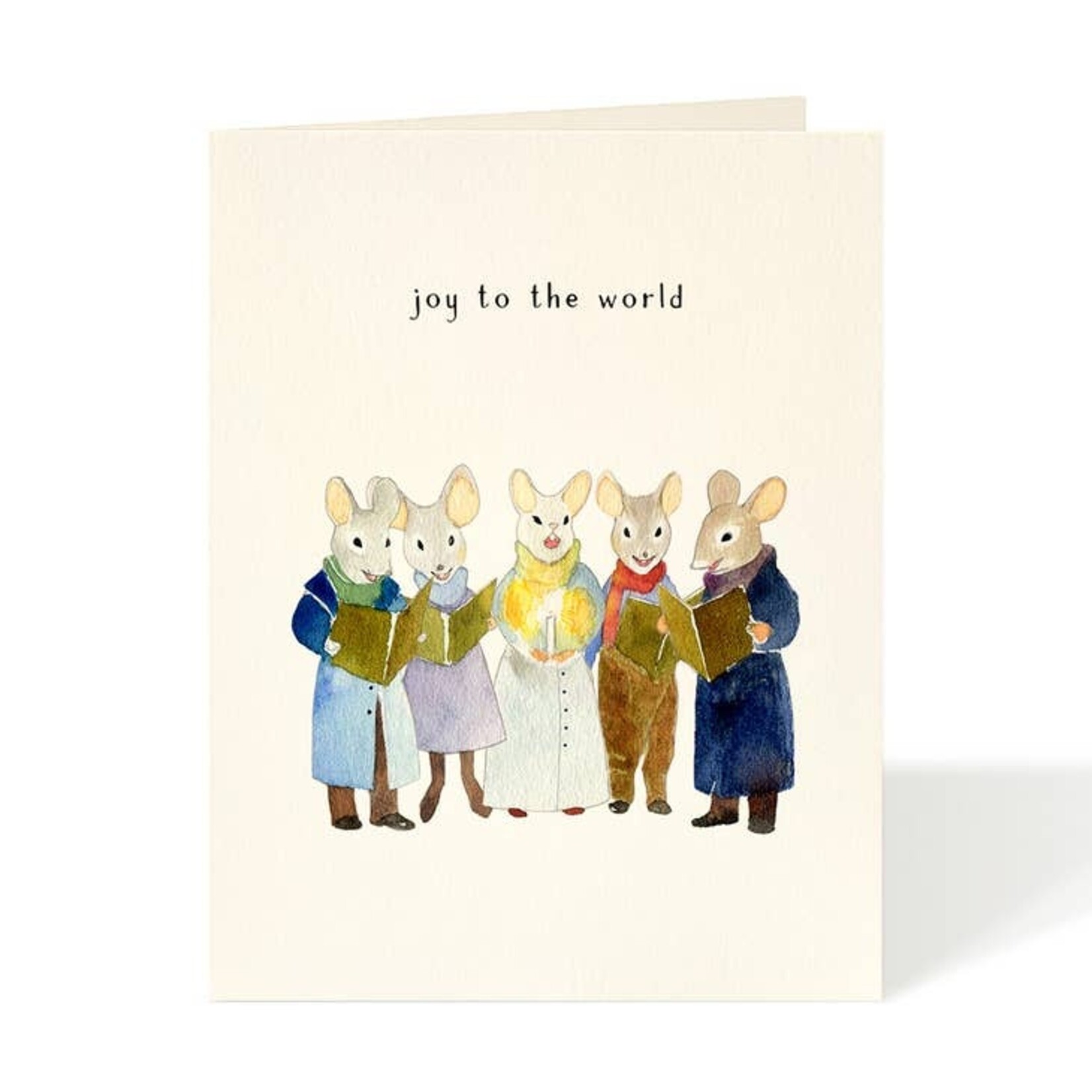 Greeting Cards - Christmas Caroling Mice
