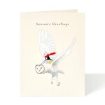 Greeting Cards - Christmas Owl Express Holiday