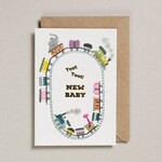 Greeting Cards - Baby Toot Toot Train Baby