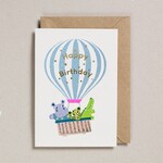 Greeting Cards - Birthday Hot Air Balloon Birthday