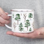 Mugs Into The Woods Enamel Mug