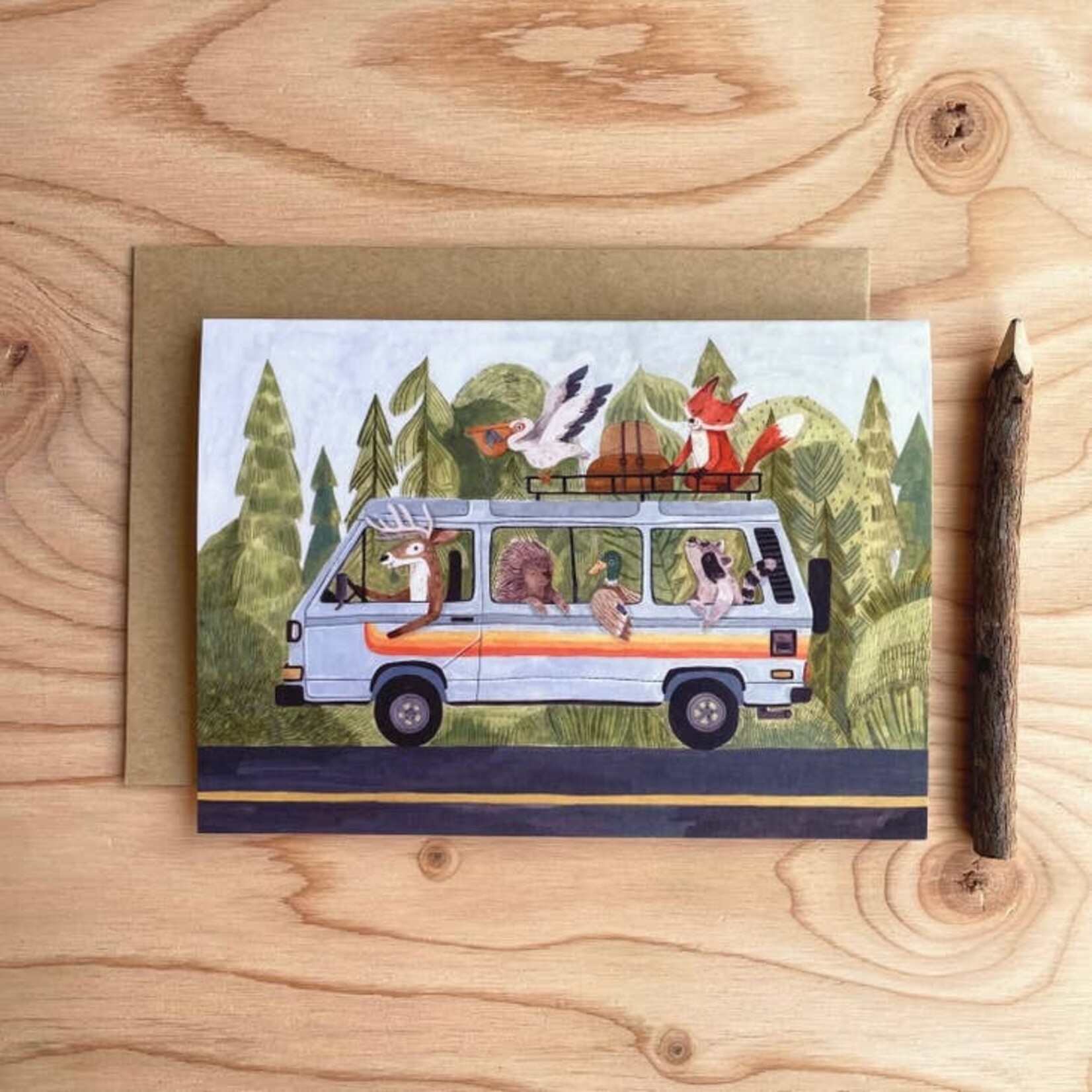 Greeting Cards - General Van Life General