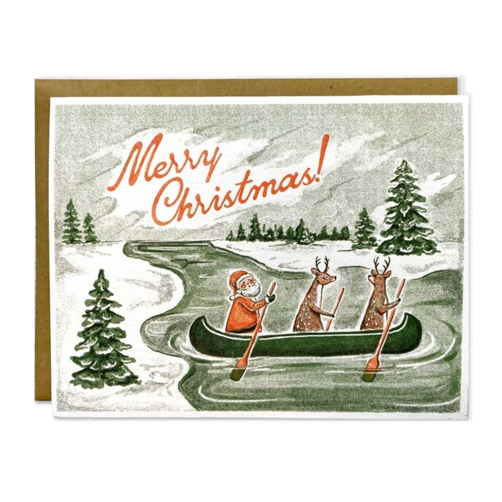 Greeting Cards - Boxed Christmas Canoe Box of 8