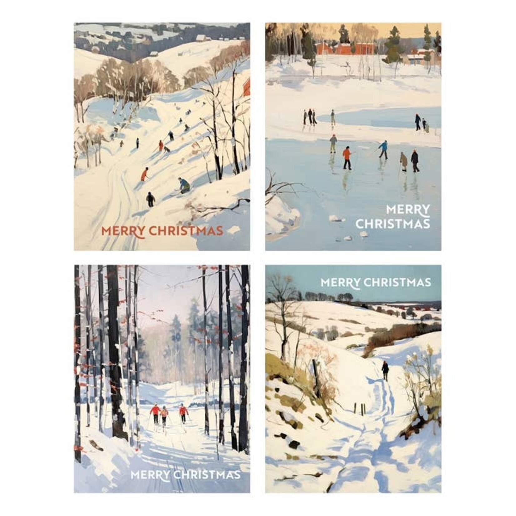 Greeting Cards - Boxed Snow Day Box of 8