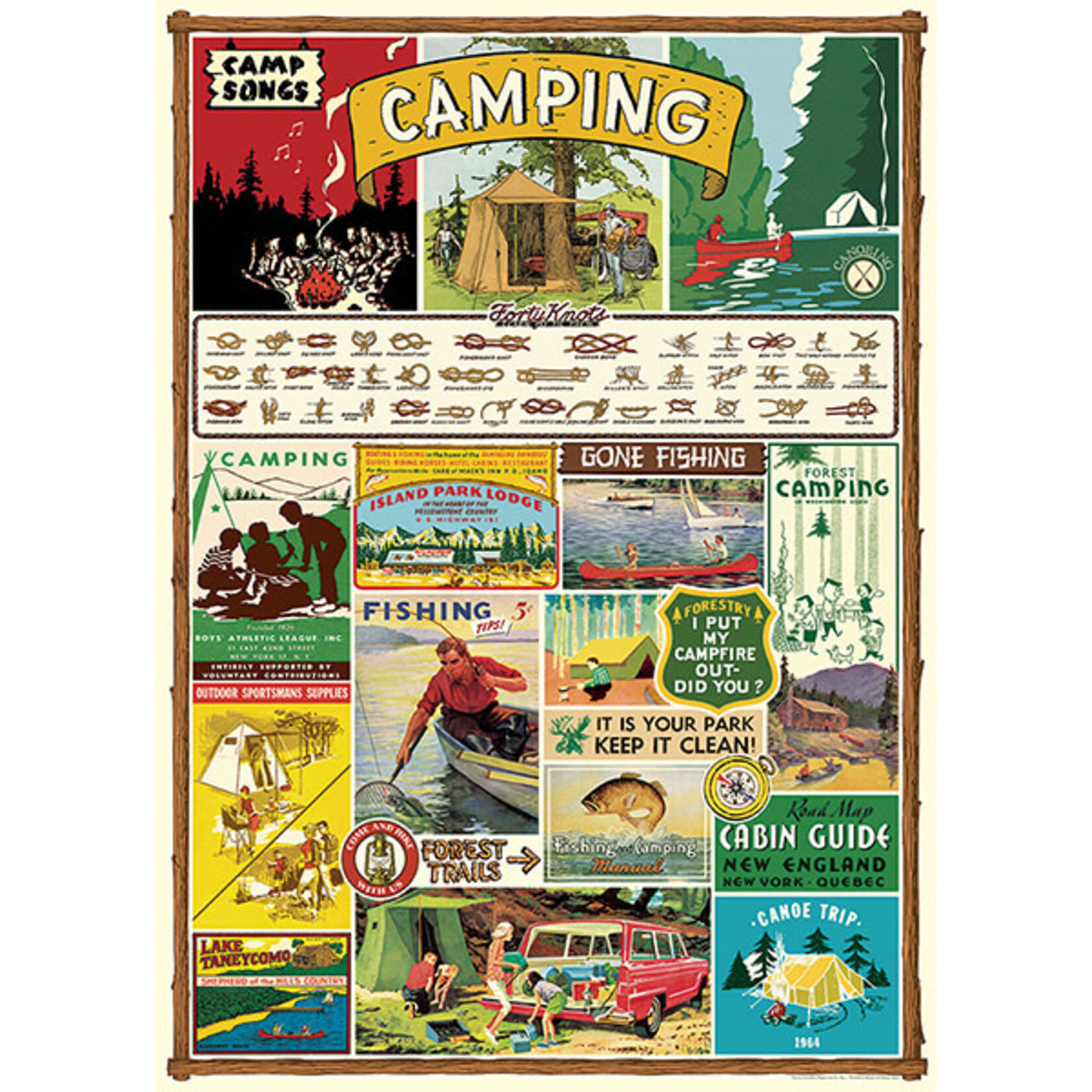 Gift Wrap Camping Wrap