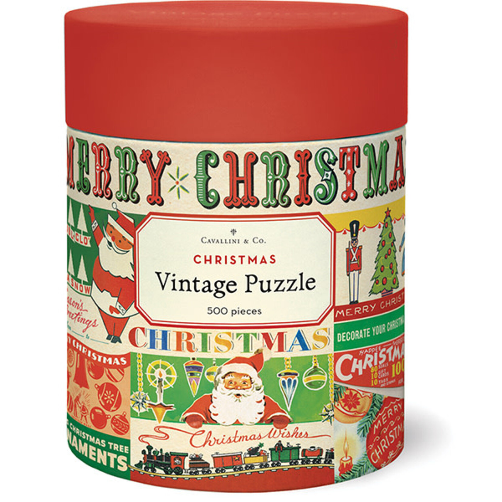 Puzzles Vintage Christmas Puzzle