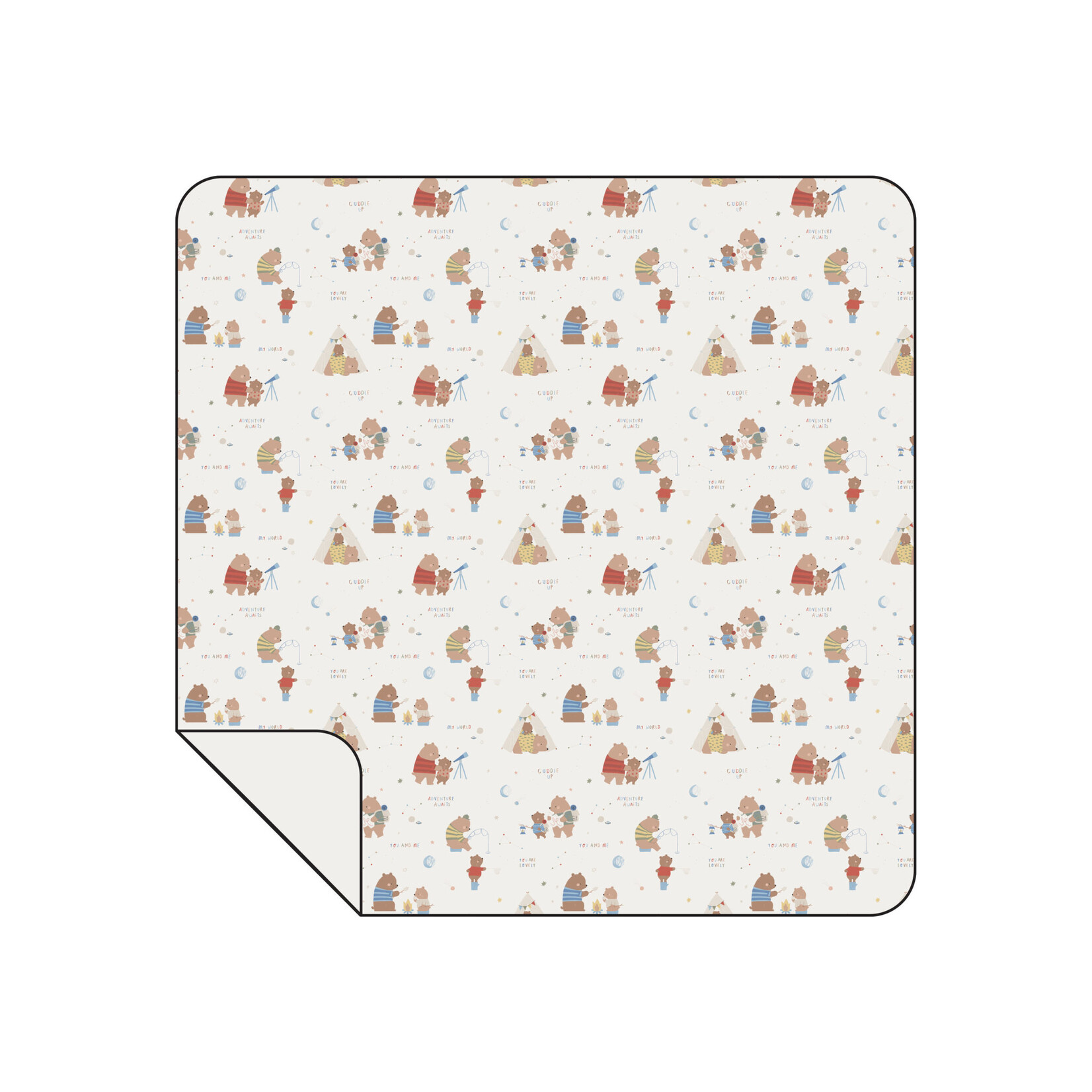 Swaddle Blankets Camping Adventure Bears Swaddle