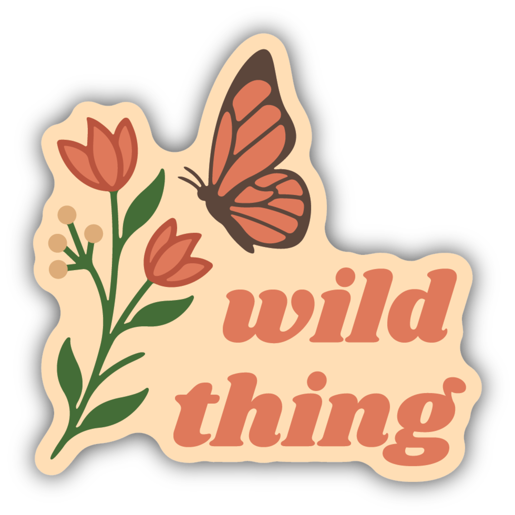 Stickers Wild Thing Butterfly