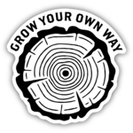 Stickers Grow Your Own Way Tree Rings
