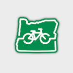 Stickers Oregon State Bike