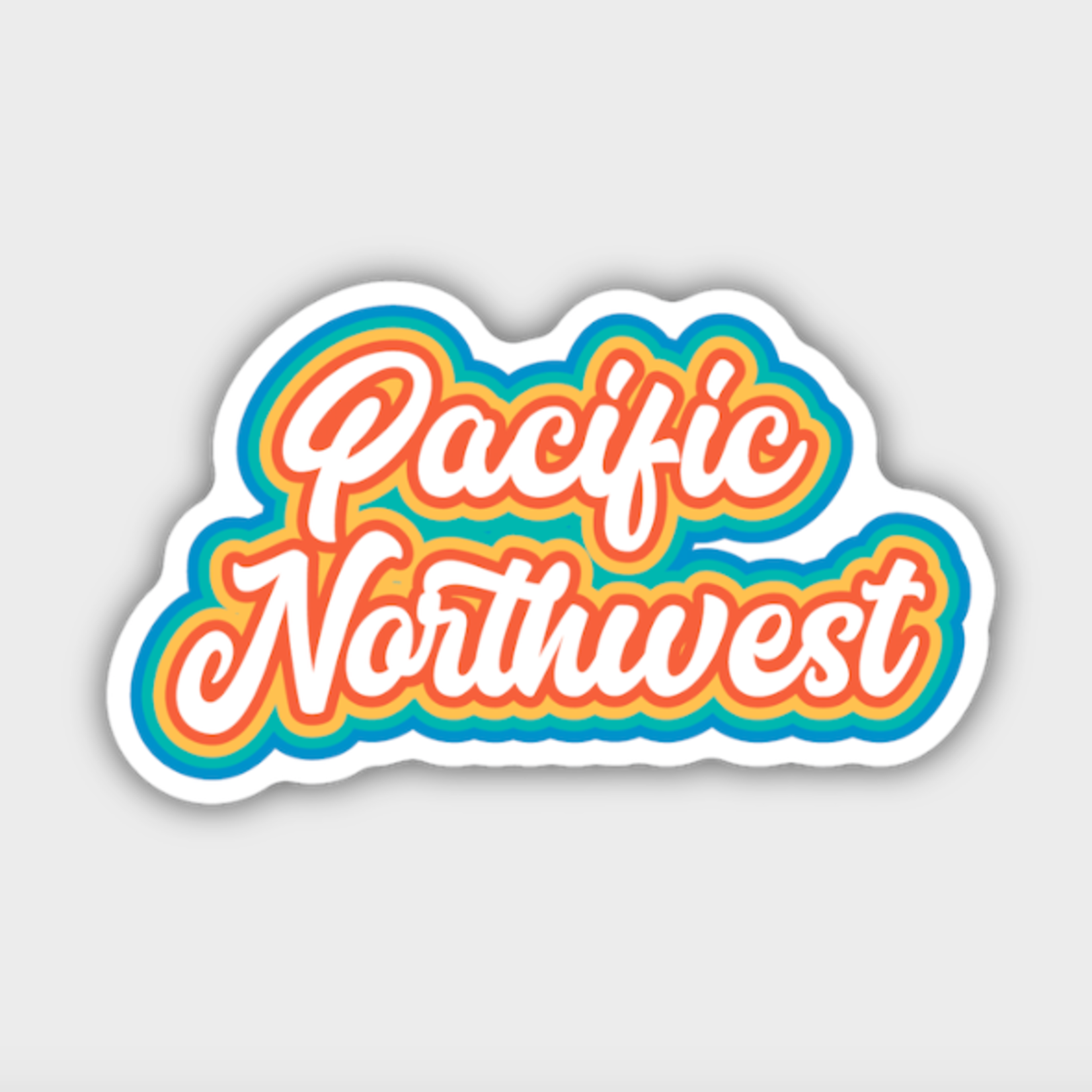 Stickers Rainbow Pacific Northwest