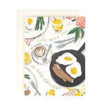 Greeting Cards - Love Life With You Is Eggcellent Love