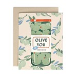 Greeting Cards - Love Olive You Love